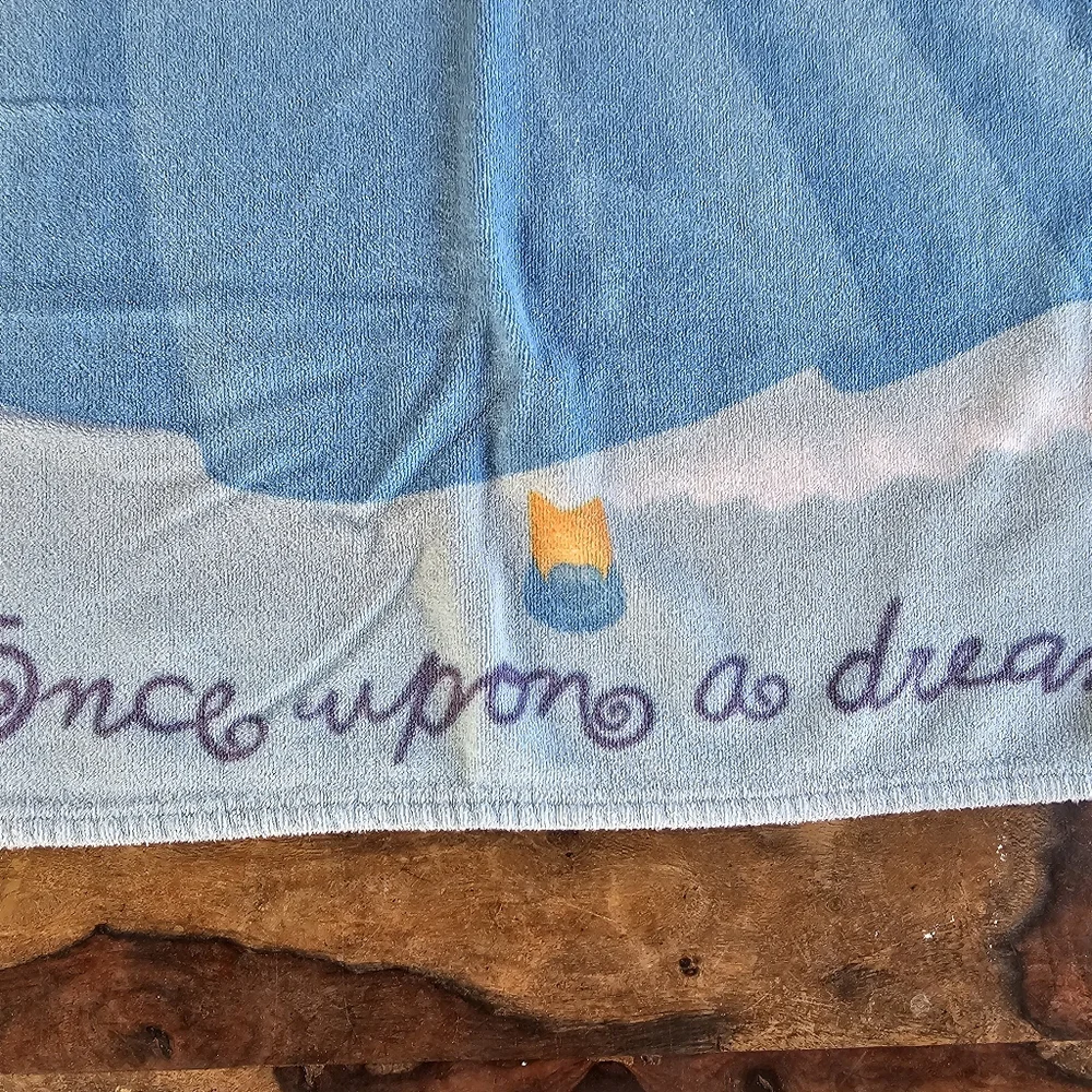 Disney Princesses Vtg Beach Towel Cinderella, Sleeping Beauty, Belle 27